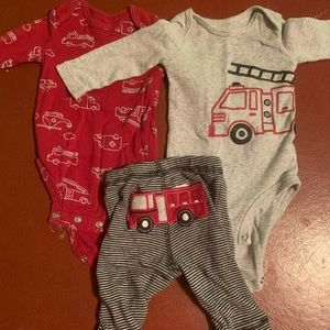 3 pc Baby boy outfit